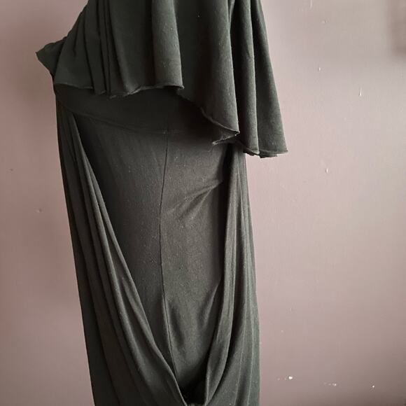 Guess by Marciano vee neck bubble hem relaxed fit mini dress - Picture 2 of 3